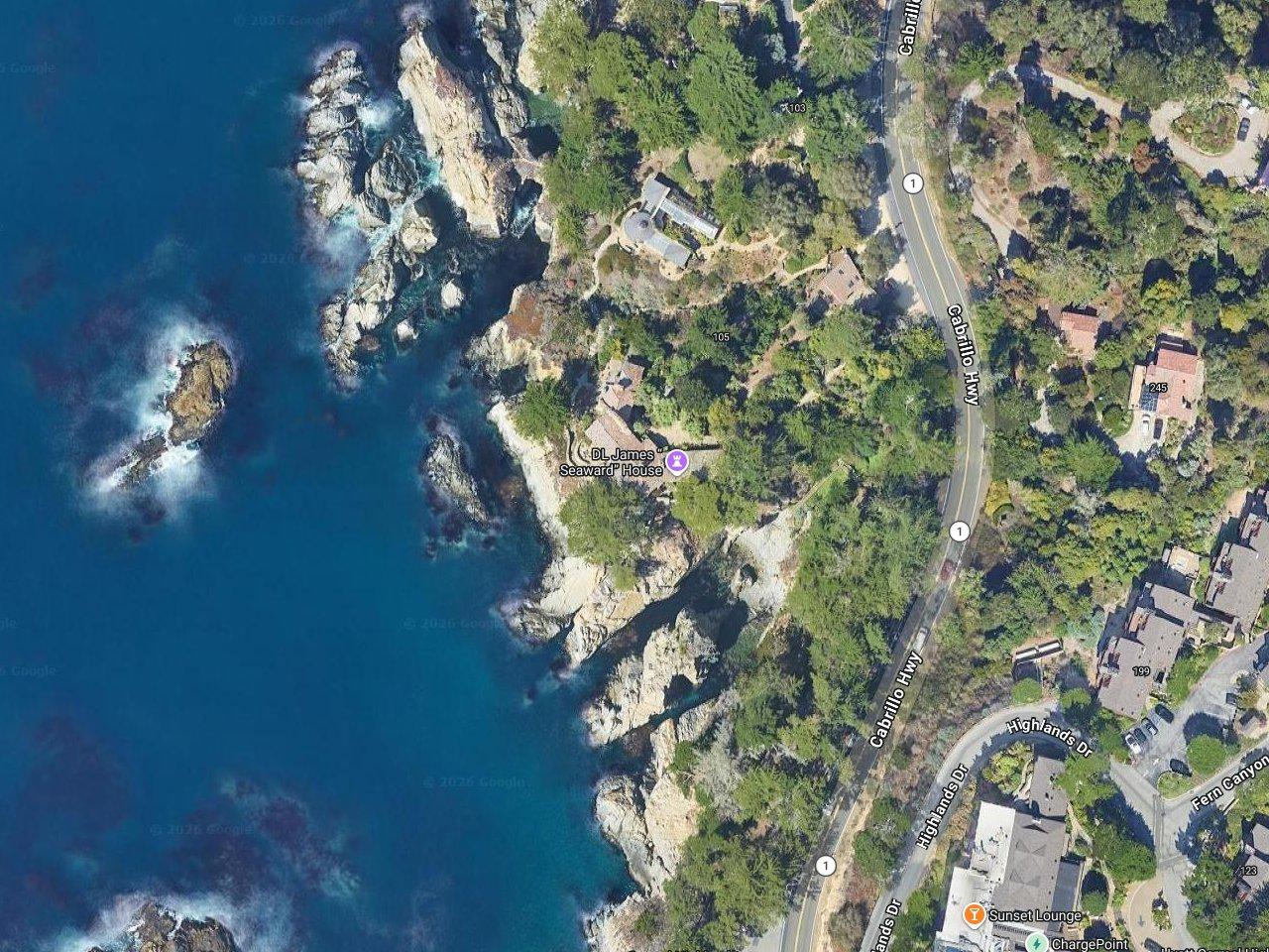 Seaward - Brad Pitt's House