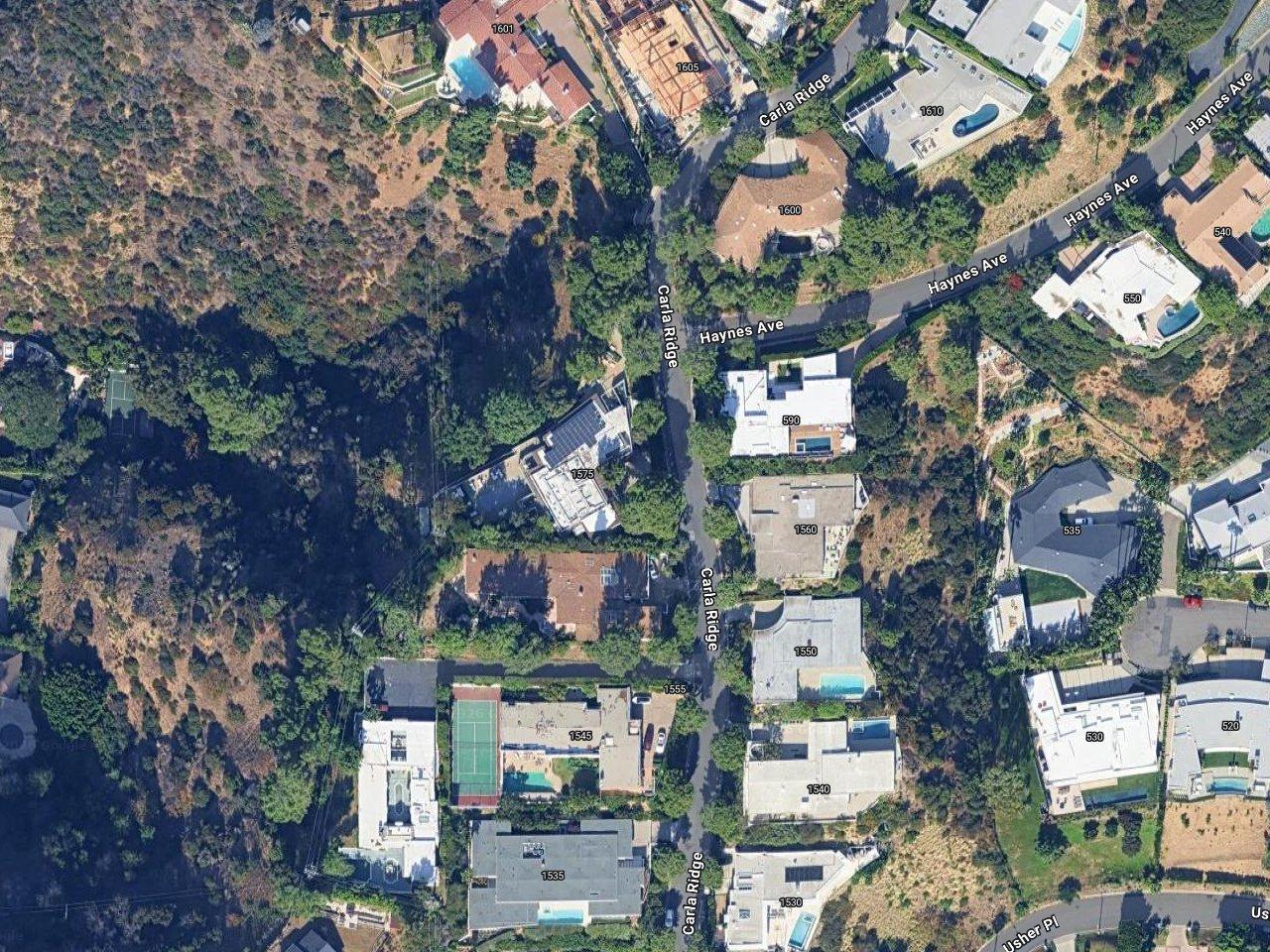 Jane Fonda and Richard Perry's house