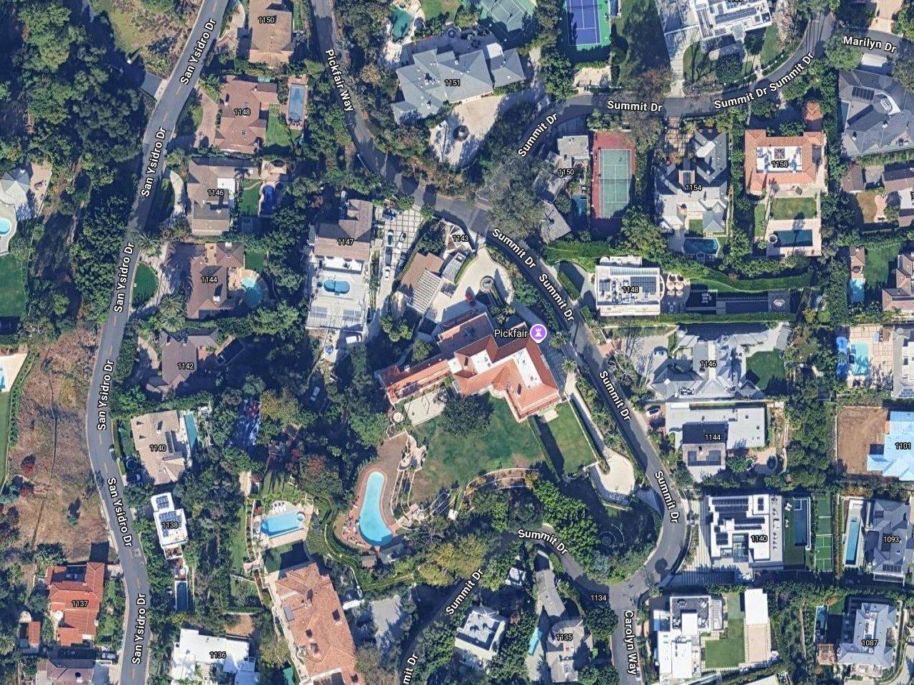 Site Of Pickfair Estate