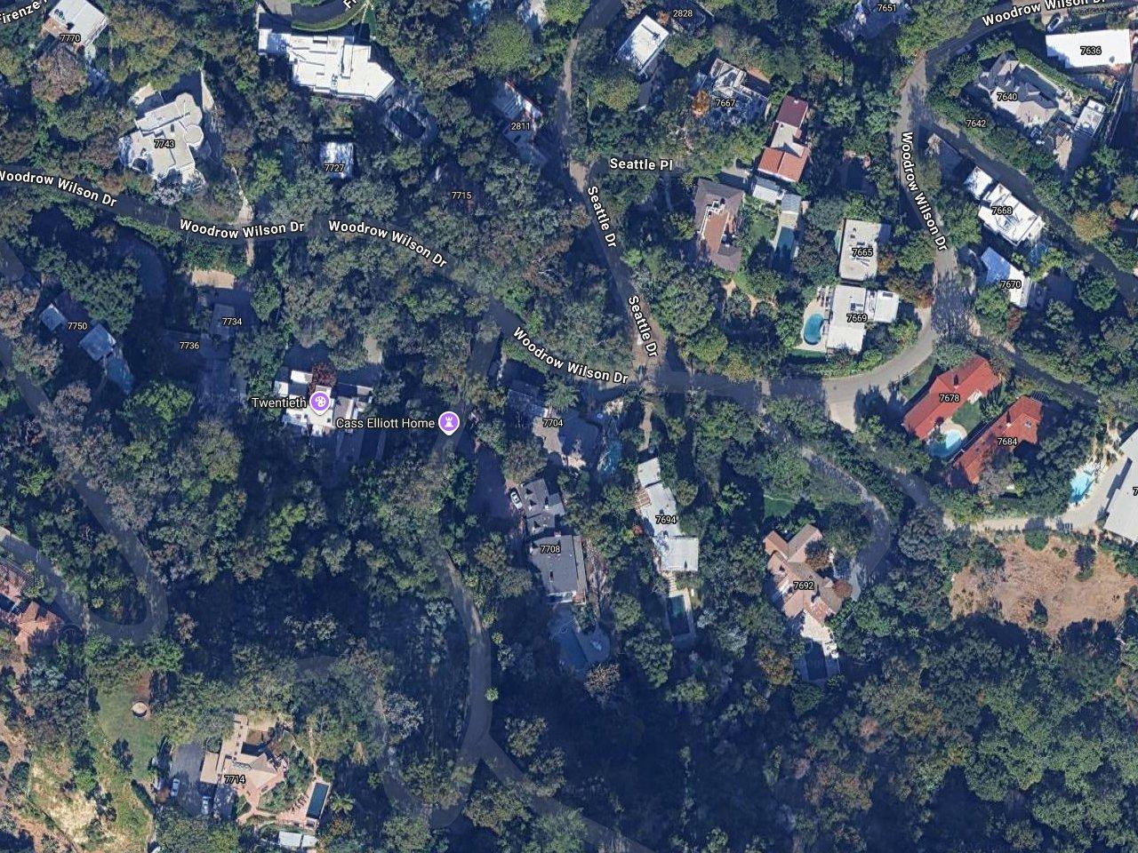 Rosanna Arquette's house