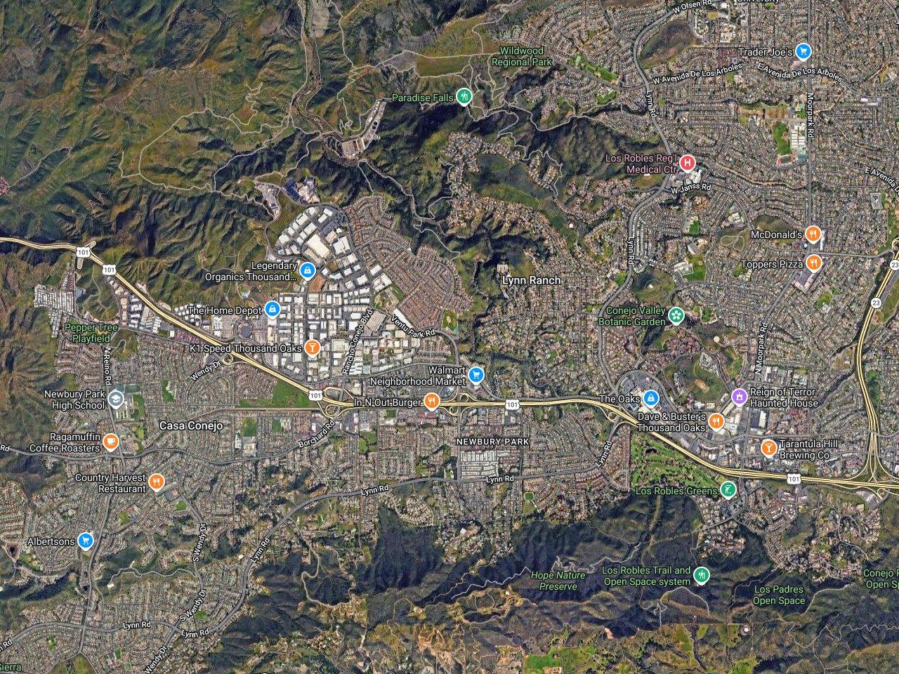 bedroom of 4 bed condo in Thousand Oaks, CA