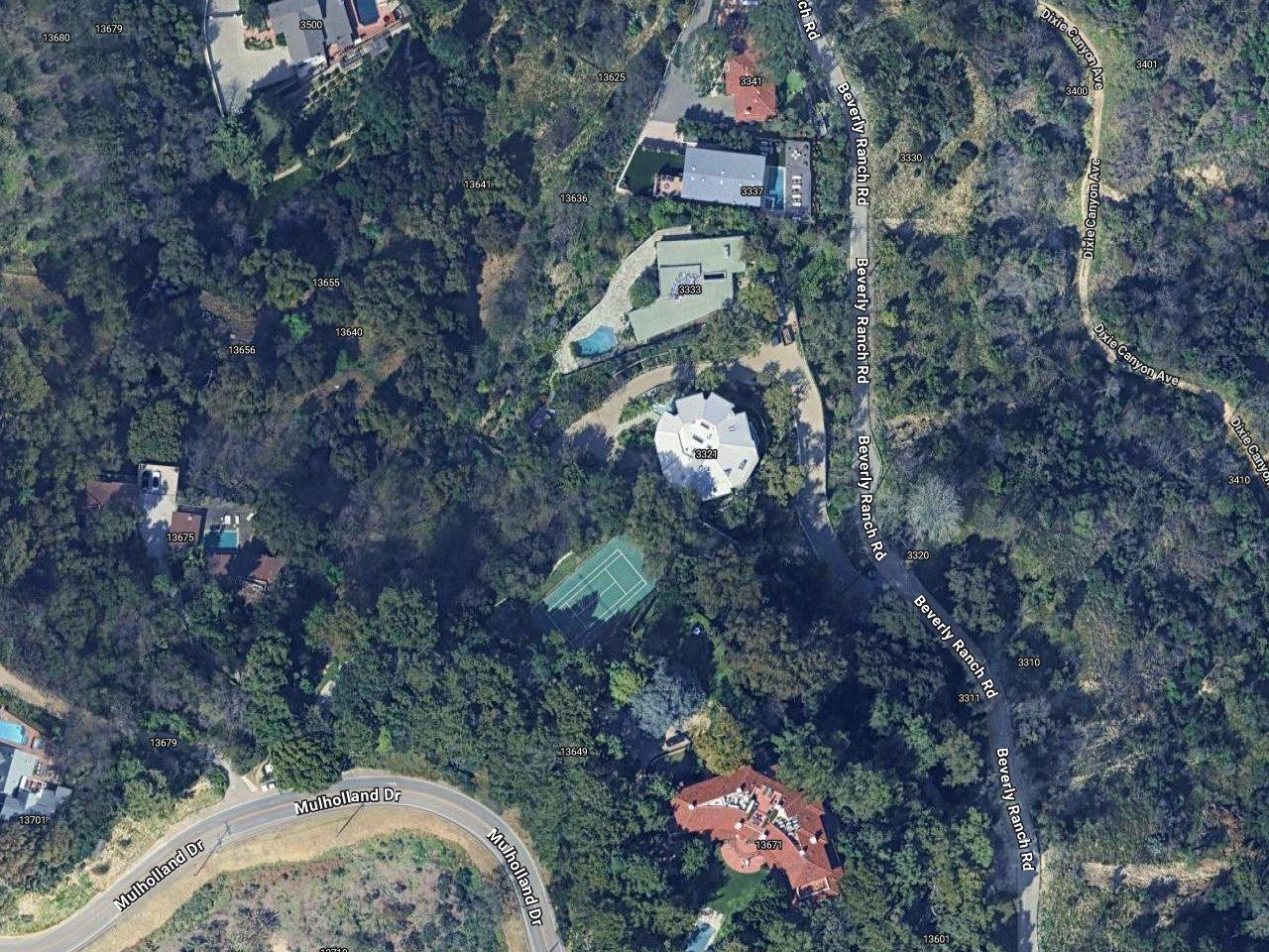 Warren Beatty & Annette Bening's House