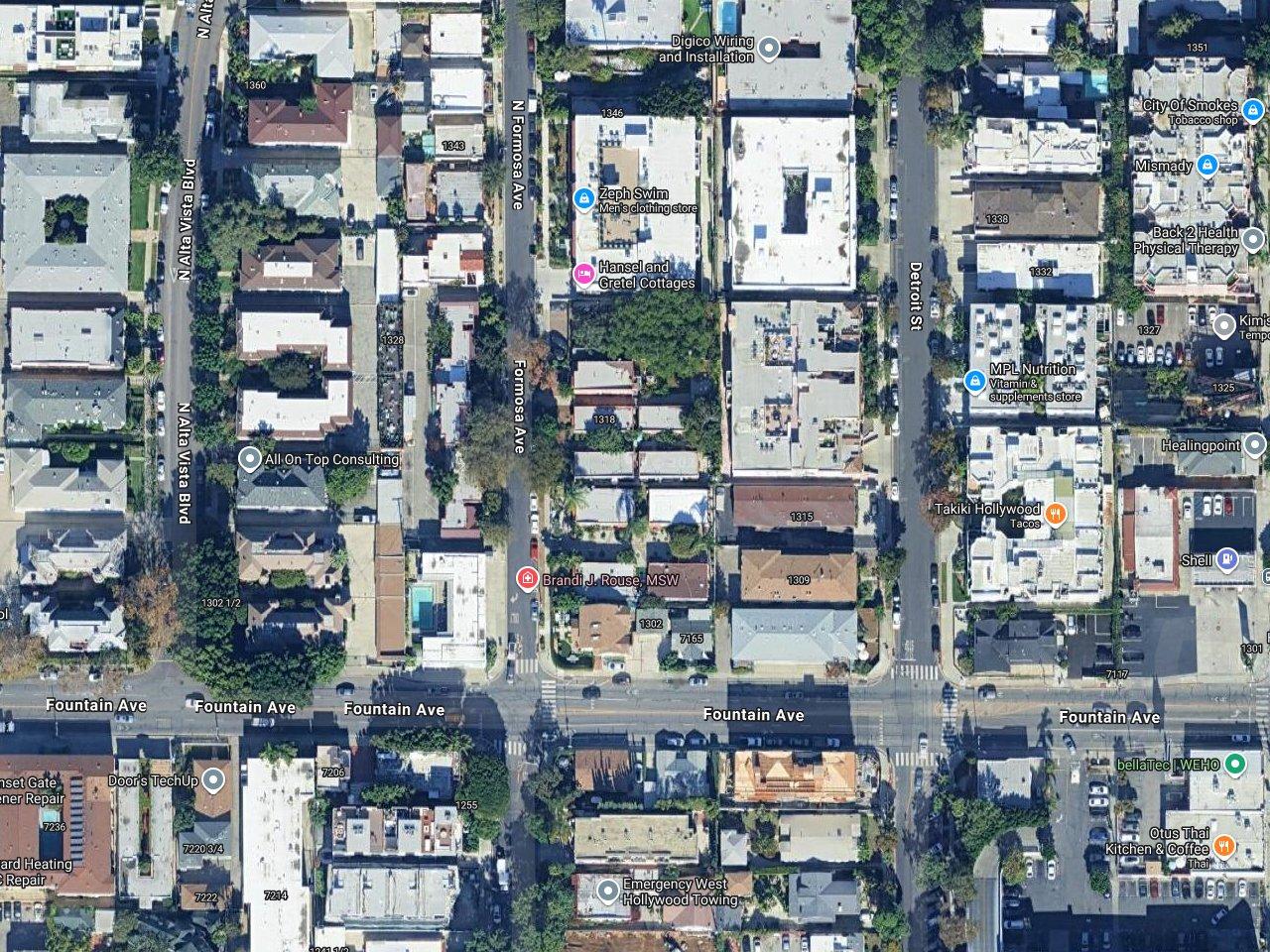 Charlie Chaplin, Douglas Fairbanks, Judy Garland (And Others) Houses