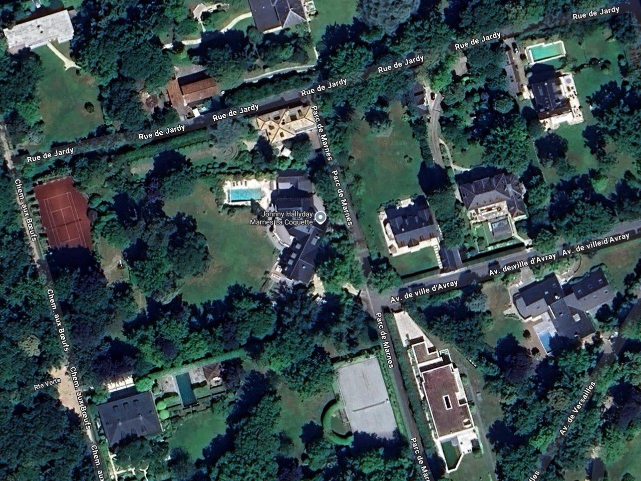 Johnny Hallyday's House