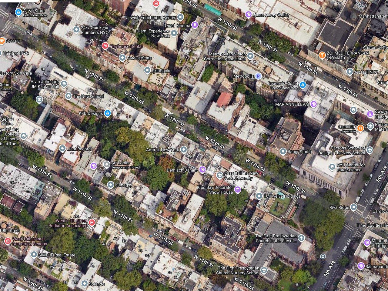 Tom Cruise & Katie Holmes' Townhouse